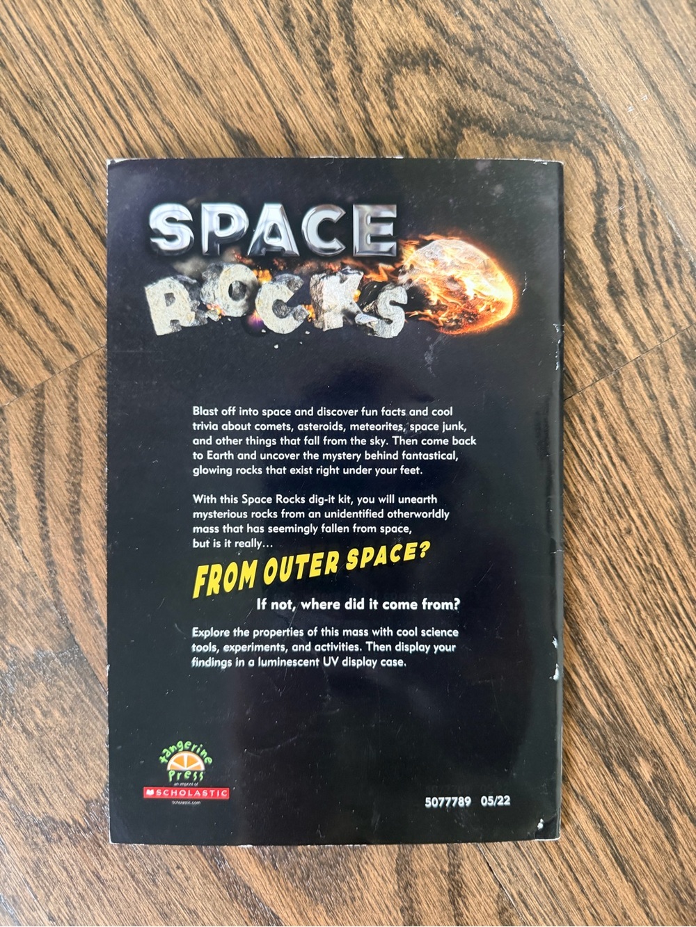Scholastic Space Rocks Book - Picture 2 of 2